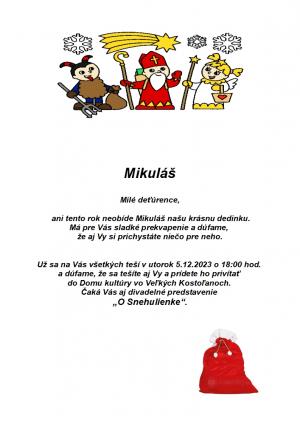 Mikuláš 2023