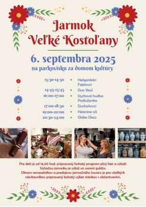 Jarmok 6. septembra 2025